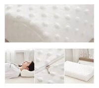 ALMOHADA MEMORY PILLOW ORTOPEDICA PARA CUELLO Y COLUMNA