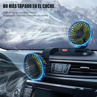 VENTILADORES PLEGABLES PARA CARRO 360°