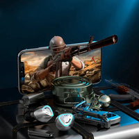 AUDIFONOS INALAMBRICOS M45 GAMER + POWER BANK