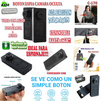 BOTÓN CON CÁMARA ESPÍA