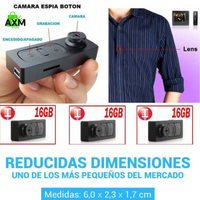 BOTÓN CON CÁMARA ESPÍA