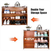 ORGANIZADOR DE ZAPATOS MODERNO X 6 UNIDADES