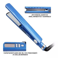 COMBO 3 EN 1 NANO TITANIUM PLANCHA CABELLO RIZADOS PEINE 450 F