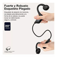 AUDIFONOS DE CONDUCCIÓN ÓSEA U9 BLANCOS