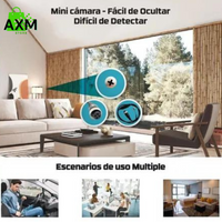 TORNILLO CON CÁMARA ESPÍA + CARGADOR DE OBSEQUIO