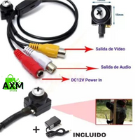 TORNILLO CON CÁMARA ESPÍA + CARGADOR DE OBSEQUIO