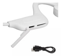 AUDIFONOS DE CONDUCCIÓN ÓSEA U9 BLANCOS