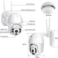 CAMARA GIRATORIA WIFI PARA EXTERIORES 360 GRADOS