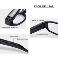 GAFAS CON CÁMARA ESPÍA