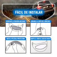 PELÍCULA PARA CASCO ANTILLUVIA Y ANTIEMPAÑANTE 2X1