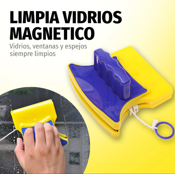 LIMPIADOR DE VIDRIOS MAGNETICOS DOBLE