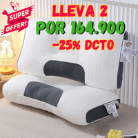 ALMOHADA ORTOPEDICA 3D PROTEGE EL CUELLO Y COLUMNA